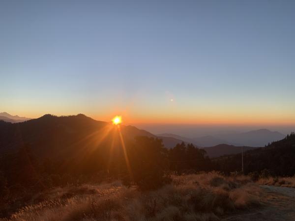 TODO describe: The Khopra Ridge